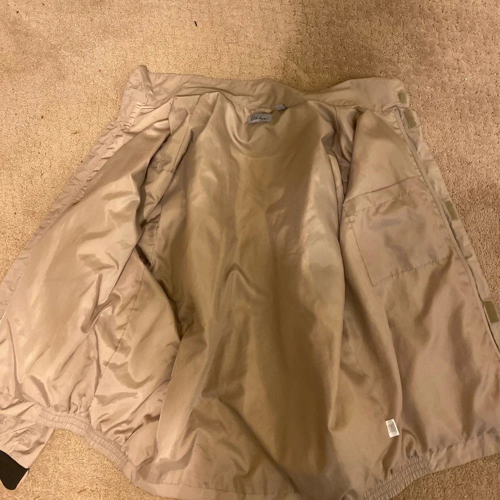 Walter Hagen - Men's Tan Windbreaker Lined Jacket, Size: XL